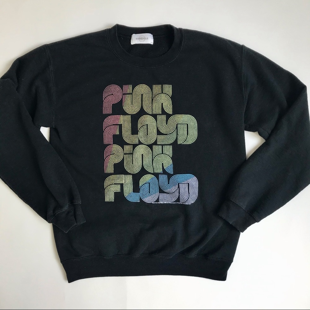 soulcycle Pink Floyd Rainbow Sweatshirt S